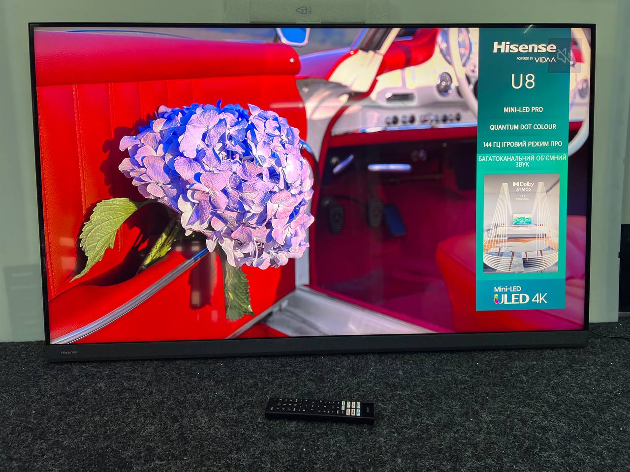 телевізор сток Hisense 55U8KQ - фото 6