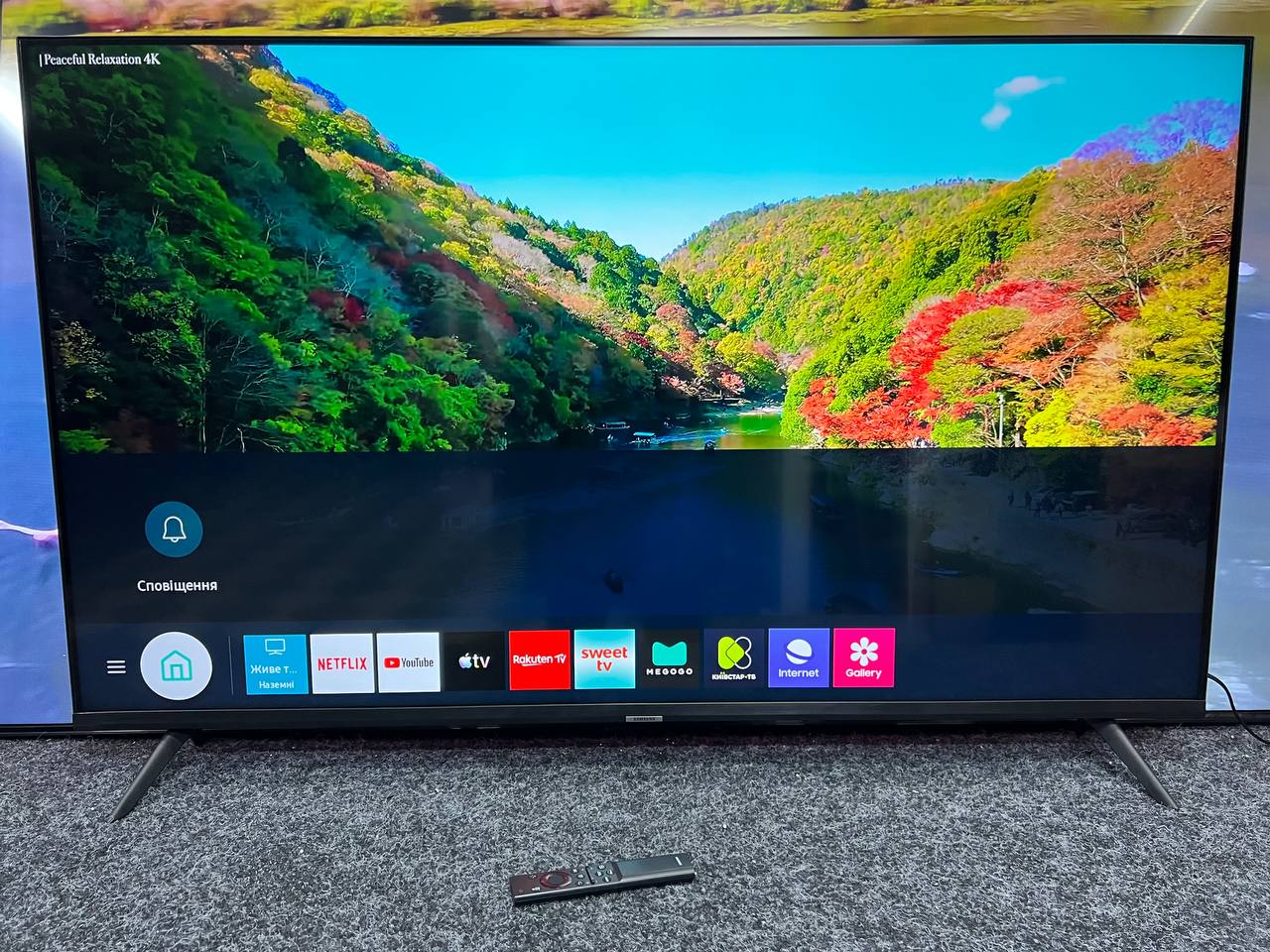 Телевізор Samsung UE55AU7090U - фото 6