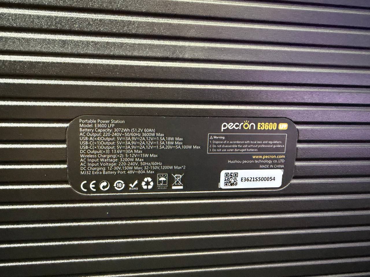 Зарядна станція Pecron E3600 LFP - фото 5