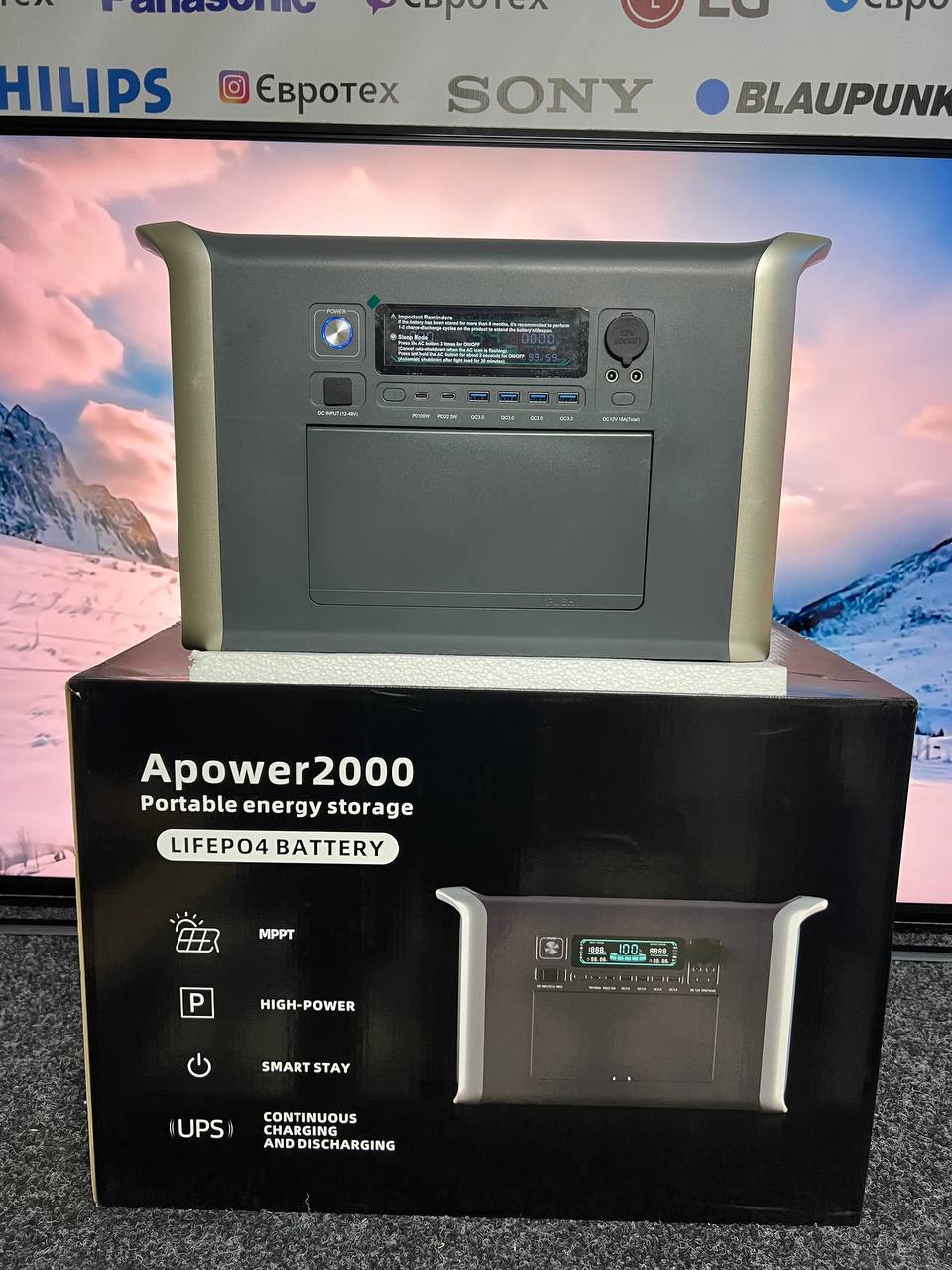 Портативна електростанція  A-POWER AP2000 - фото 6