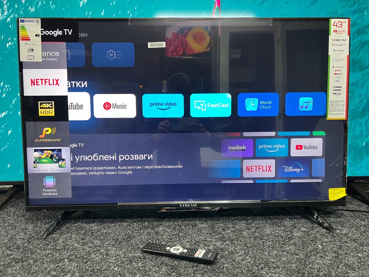 Телевізор Stream 43GTU2 - фото 2