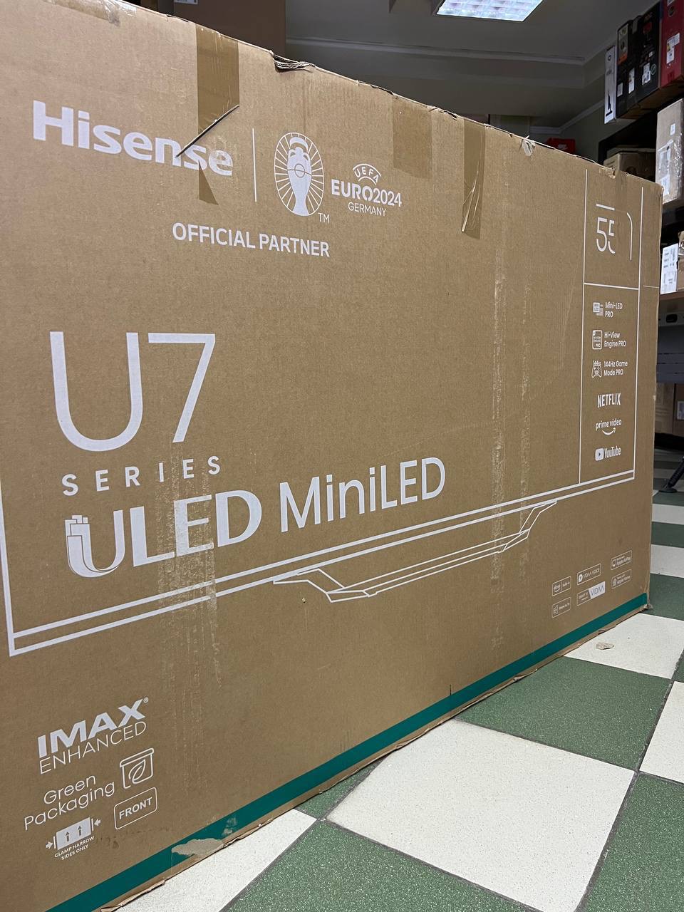 Телевізор 55ʼ дюймів Hisense  55U7NQ - фото 7