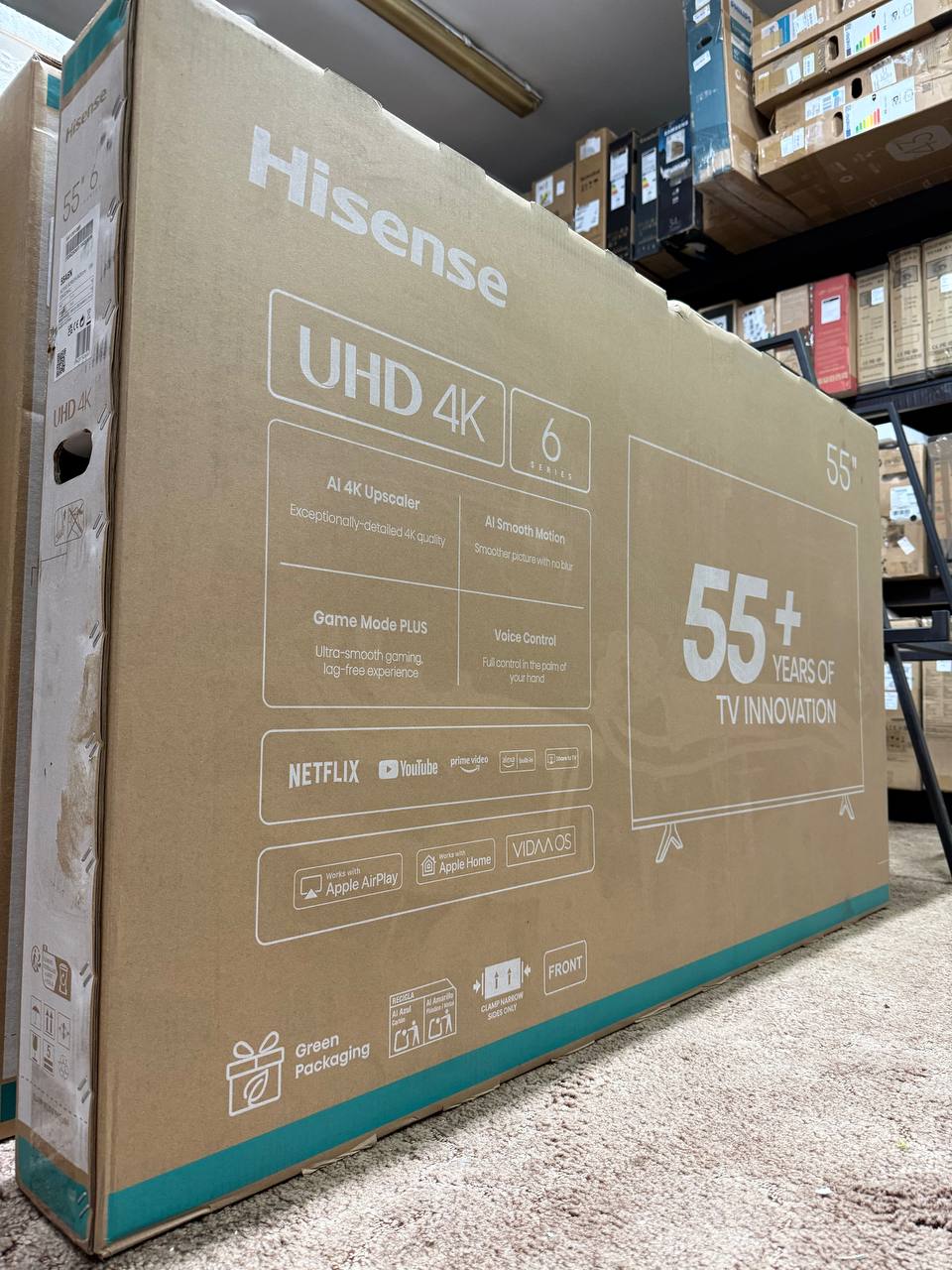 Телевізор 55' дюймів Hisense 55A6N - фото 4