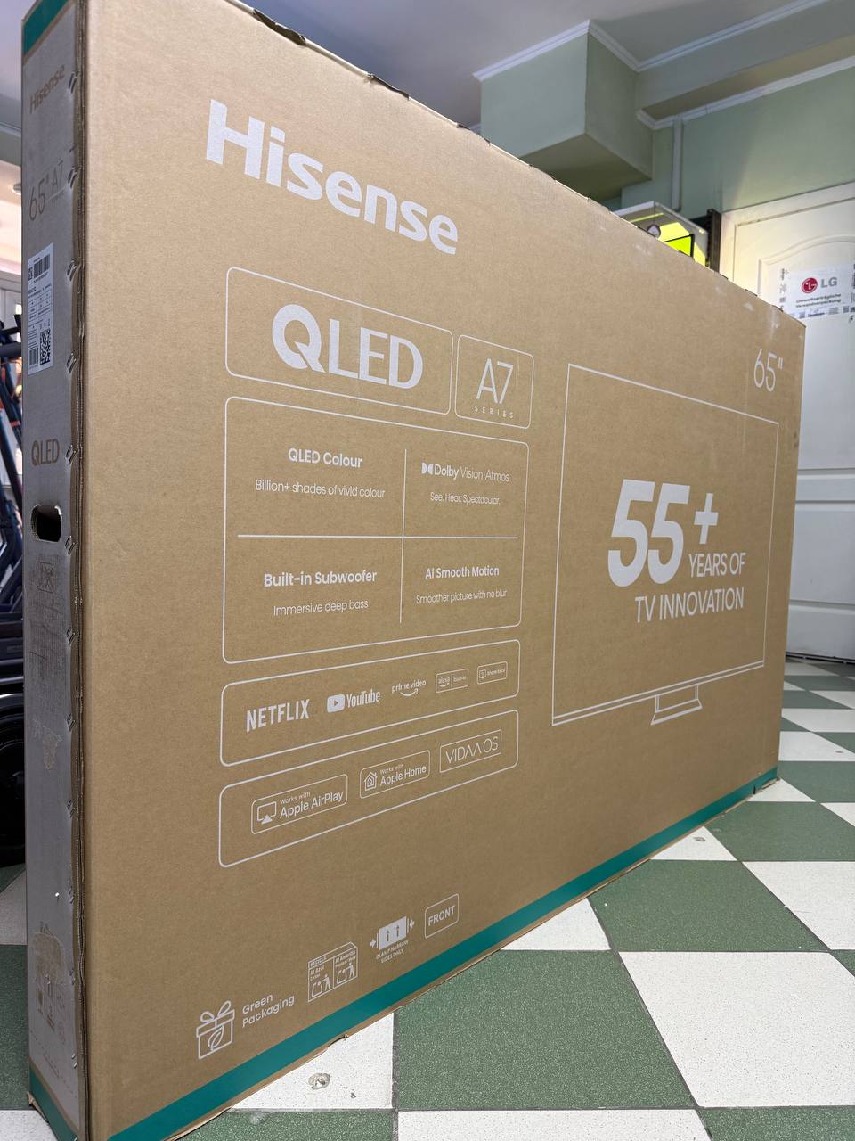 Телевізор новий 65” дюймів Hisense 65A7Q  - фото 7