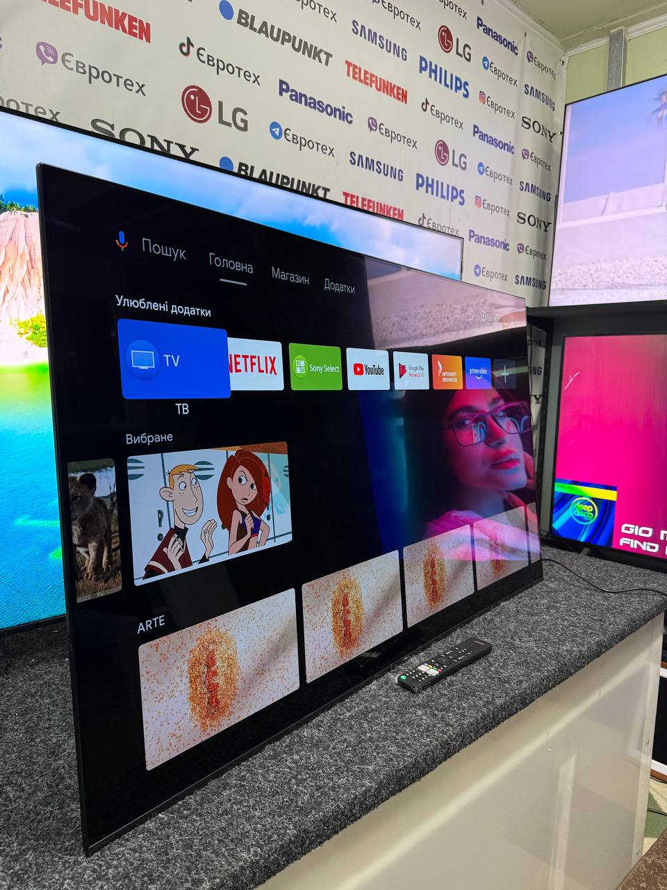 Телевізор вживаний Sony KD-55AF9 OLED 4K - фото 4